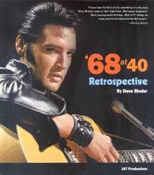 The King Elvis Presley, Front Cover, Book, 2008, Elvis: '68 at 40 Retrospective