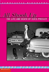 The King Elvis Presley, Front Cover, Book, June 5, 2008, All Shook Up - The Life and Death of Elvis Presley
