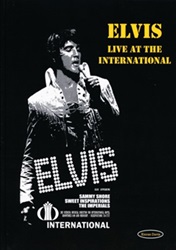 The King Elvis Presley, Front Cover, Book, 2011, Live at the International