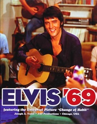 The King Elvis Presley, Front Cover, Book, 2012, Elvis '69 - Featuring the Universal Picture Change of Habit