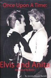 The King Elvis Presley, Front Cover, Book, 2012, Once Upon a Time: Elvis and Anita, Memories of my Mother