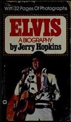 The King Elvis Presley, Front Cover, Book, 1971, Elvis A Biography