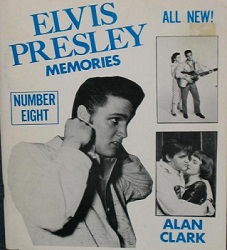 The King Elvis Presley, Front Cover, Book, 1982, Elvis Presley Memories, Number Eight