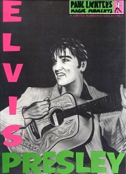 The King Elvis Presley, Front Cover, Book, 1994,Magic Moments