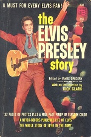 The King Elvis Presley, Front Cover, Book, 1960, The Elvis Presley Story