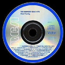 The King Elvis Presley, CD, 6382-2-R, 1987, The Number One Hits