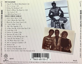 The King Elvis Presley, CD, RCA, 07863-66130-2, 1993, Double Features; Kid Galahad / Girls! Girls! Girls!