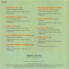 The King Elvis Presley, CD, BMG, SONY, 82876-81609-2, 2006, Elvis' Sings Flaming Star