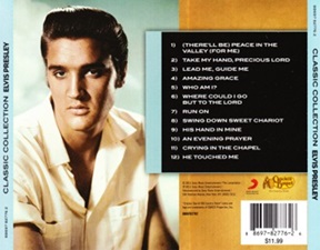 The King Elvis Presley, CD, 88697-82776-2, 2011, Classic Collection Gospel