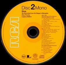 The King Elvis Presley, CD, 88843-01797-2, 2014, Elvis Recorded Live On Stage In Memphis