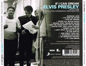 The King Elvis Presley, CD, 88875-08495-2, 2015, If I Can Dream