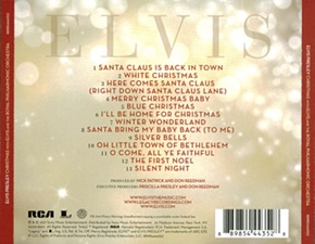 The King Elvis Presley, CD, 88985-44435-2, 2017, Christmas with Elvis and the Royal Philharmonic Orchestra