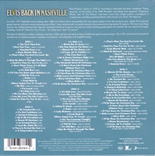 The King Elvis Presley, CD, 19439-88389-2, November 12, 2021, Elvis Back In Nashville