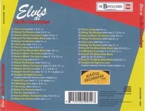 The King Elvis Presley, Bootlegs, Elvisone, 2013, Elvis At Radio Recorders