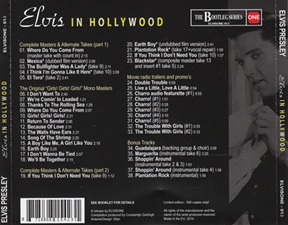 The King Elvis Presley, Bootlegs, Elvisone, 2014, Elvis In Hollywood