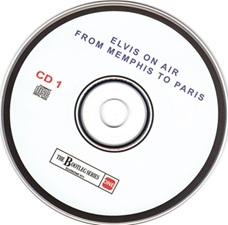 The King Elvis Presley, Bootlegs, Elvisone, 2014, Elvis On Air - Live From Memphis To Paris