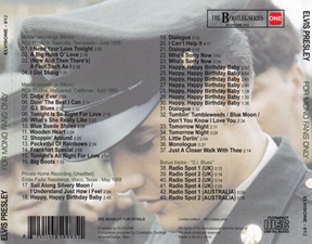 The King Elvis Presley, Bootlegs, Elvisone, 2014, For Mono Fans Only