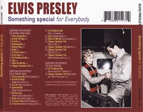 The King Elvis Presley, Bootlegs, Elvisone, 2014, Something Special For Everybody