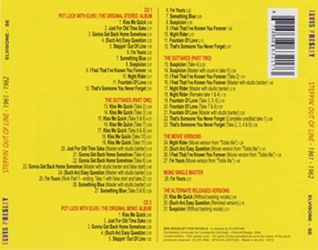 The King Elvis Presley, Bootlegs, Elvisone, 2015, Steppin' Out Of Line With Elvis: The Pot Luck Recording Sessions 1961-1962