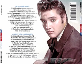 The King Elvis Presley, Bootlegs, Elvisone, 2017, Elvis All American Boy