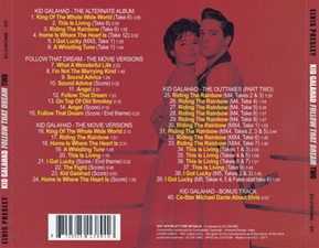 The King Elvis Presley, Bootlegs, Elvisone, 2017, Kid Galahad Follow That Dream  1961 Studio Sessions - Part Two