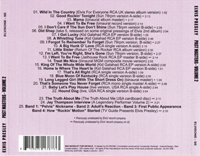 The King Elvis Presley, Bootlegs, Elvisone, 2017, Past Masters - Volume 2
