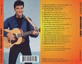 The King Elvis Presley, Bootlegs, Elvisone, 2017, Work In Progress - Volume 2