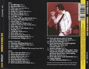 The King Elvis Presley, Bootlegs, Elvisone, 2025, Summer In Vegas 1974