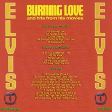 The King Elvis Presley, CD, DCR, DCR050, Burning Love & Hits From His Movies (Alternate)