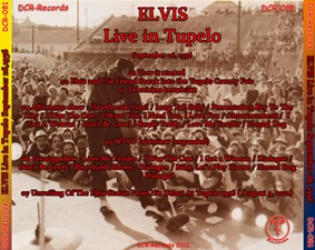 The King Elvis Presley, CD, DCR, DCR081, Live In Tupelo