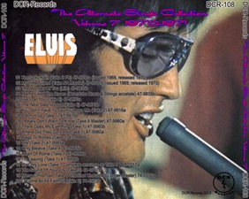The King Elvis Presley, CD, DCR, DCR108, The Alternate Single Collection Volume 7 1970-1971
