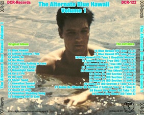 The King Elvis Presley, CD, DCR, DCR122, The Alternate Blue Hawaii Volume 1
