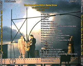 The King Elvis Presley, CD, DCR, DCR127, The Complete Milton Berle Show April 3, 1956