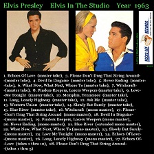 The King Elvis Presley, CD CDR Other, 2002, Elvis In The Studio, 1963, Volume 1