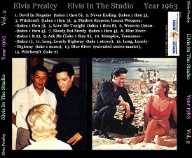 The King Elvis Presley, CD CDR Other, 2002, Elvis In The Studio, 1963, Volume 2