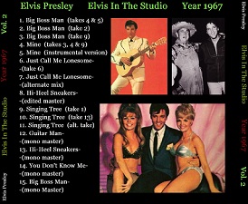 The King Elvis Presley, CD CDR Other, 2002, Elvis In The Studio, 1967, Volume 2