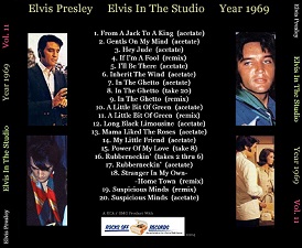 The King Elvis Presley, CD CDR Other, 2002, Elvis In The Studio, 1969, Volume 11