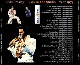 The King Elvis Presley, CD CDR Other, 2002, Elvis In The Studio, 1973, Volume 2