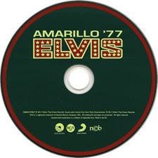 The King Elvis Presley, FTD, 506020-975027, June 24, 2011, Amarillo '77