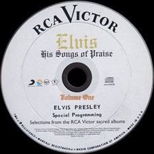 The King Elvis Presley, FTD, 506020-975103 September 10, 2016, His Songs Of Praise - Volume One