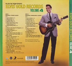 The King Elvis Presley, FTD, 506020-975105 November 2, 2016, Elvis' Golden Records Volume 4