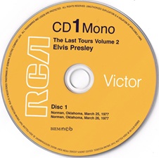 The King Elvis Presley, CD, FTD, 506020-975193, December 10, 2024, The Last Tours, Volume 2