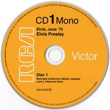 The King Elvis Presley, CD, FTD, 506020-975194, March 10, 2025, Elvis, June '75