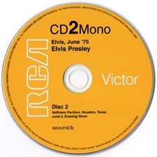 The King Elvis Presley, CD, FTD, 506020-975194, March 10, 2025, Elvis, June '75