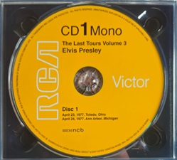 The King Elvis Presley, CD, FTD, 506020-975201, September 23, 2025, The Last Tours - Vol. 3
