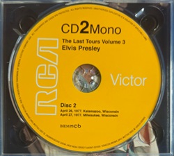 The King Elvis Presley, CD, FTD, 506020-975201, September 23, 2025, The Last Tours - Vol. 3