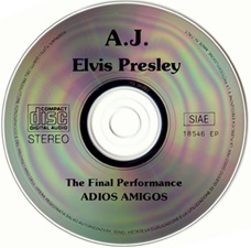 The King Elvis Presley, Import, 1993, Adios, The Final Performance