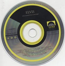 The King Elvis Presley, Import, 1993, The Hampton Concert