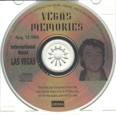 The King Elvis Presley, Import, 1993, Vegas Memories