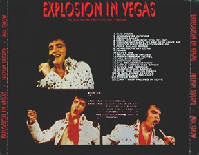 The King Elvis Presley, Import, 1994, Explosion In Vegas